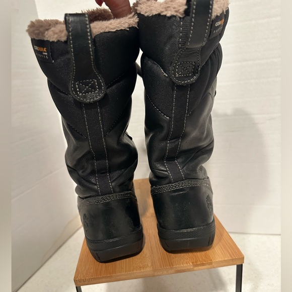 Timberland Mt Hope Mid Women’s Sz 8.5 Insulated Waterproof Black Winter Boots - Picture 4 of 16